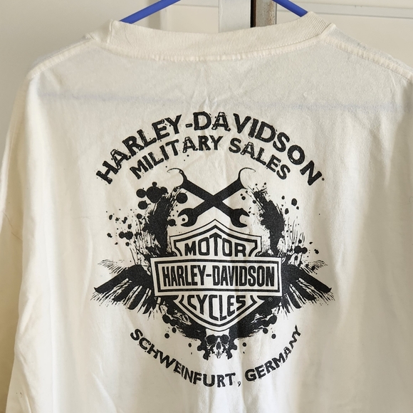 Harley Davidson t-shirt Germany military sales - Picture 2 of 2